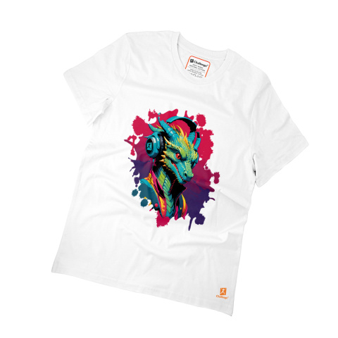 Koszulka T-shirt z krótkim rękawkiem - SMOK rozmiar M Koszulka T-shirt z krótkim rękawkiem - SMOK rozmiar M