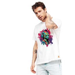 Koszulka T-shirt z krótkim rękawkiem - SMOK rozmiar M