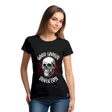Koszulka T-shirt z krótkim rękawkiem - CZASZKA Koszulka T-shirt z krótkim rękawkiem - CZASZKA