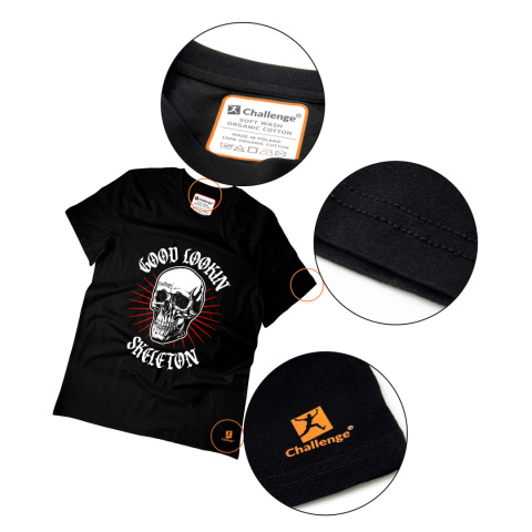 Koszulka T-shirt z krótkim rękawkiem - CZASZKA Koszulka T-shirt z krótkim rękawkiem - CZASZKA
