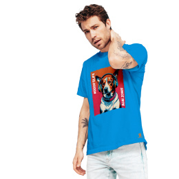 Koszulka T-shirt z krótkim rękawkiem - PIES