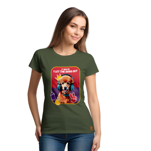 Koszulka T-shirt z krótkim rękawkiem - PUDEL Koszulka T-shirt z krótkim rękawkiem - PUDEL