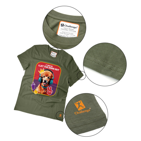Koszulka T-shirt z krótkim rękawkiem - PUDEL Koszulka T-shirt z krótkim rękawkiem - PUDEL