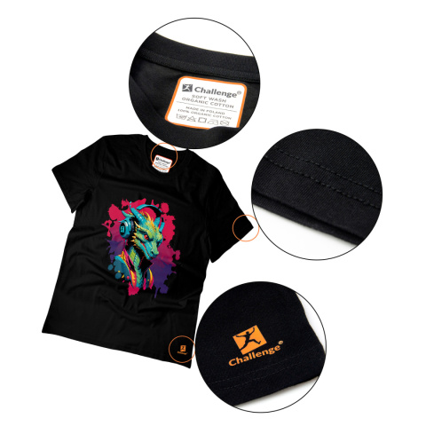 Koszulka T-shirt z krótkim rękawkiem - SMOK rozmiar M Koszulka T-shirt z krótkim rękawkiem - SMOK rozmiar M