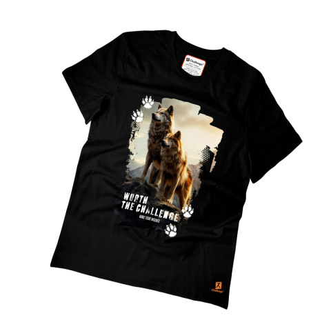 Koszulka T-shirt z krótkim rękawkiem - WILK Koszulka T-shirt z krótkim rękawkiem - WILK