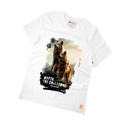 Koszulka T-shirt z krótkim rękawkiem - WILK Koszulka T-shirt z krótkim rękawkiem - WILK