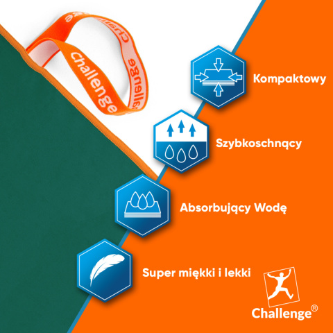 RĘCZNIK Z MIKROFIBRY 50x100 - zielony RĘCZNIK Z MIKROFIBRY 50x100 - zielony