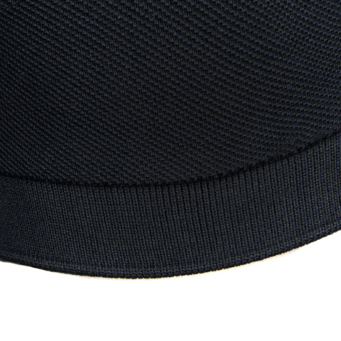 Koszulka z kołnierzykiem klasyczne POLO z haftem Reto czarna XL bawełna 100% Koszulka z kołnierzykiem klasyczne POLO z haftem Reto czarna XL bawełna 100%