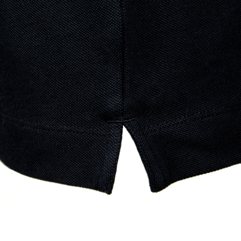 Koszulka z kołnierzykiem klasyczne POLO z haftem Reto czarna XL bawełna 100% Koszulka z kołnierzykiem klasyczne POLO z haftem Reto czarna XL bawełna 100%