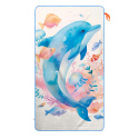Ręcznik z mikrofibry 80x150 - DELFIN