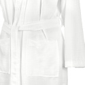 Szlafrok biały waflowy kimono wafel S unisex