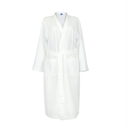 Szlafrok biały waflowy kimono wafel S unisex