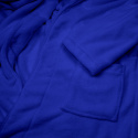 Szlafrok niebieski coral fleece ciepły XXL unisex