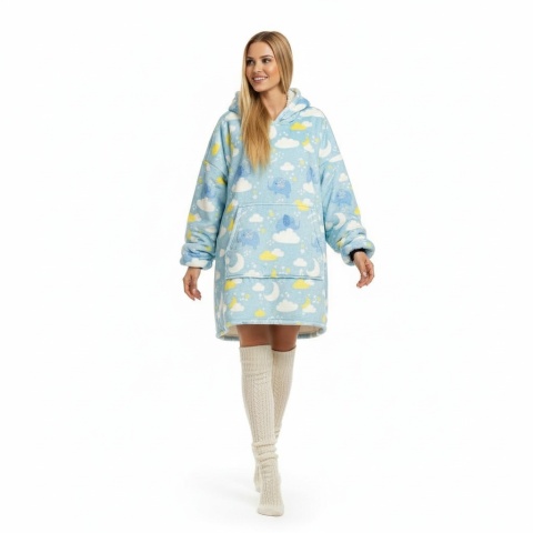 Koco bluza z kapturem Unisex Elephant