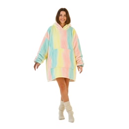 Koco bluza z kapturem Unisex Rainbow