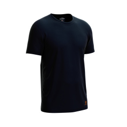 Koszulka T-shirt z krótkim rękawkiem granatowa L