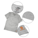Koszulka T-shirt z krótkim rękawkiem szara L