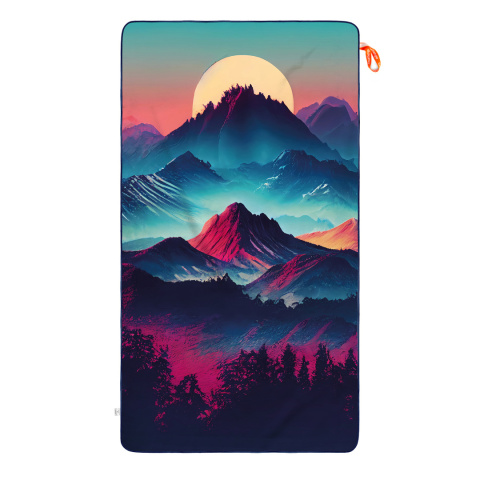 Ręcznik z mikrofibry 80x150 - GÓRY Ręcznik z mikrofibry 80x150 - GÓRY
