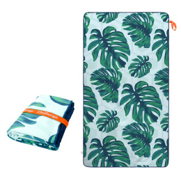Ręcznik z mikrofibry 80x150 - MONSTERA