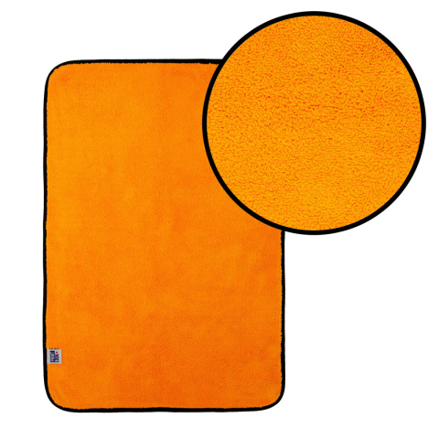 Ręcznik z mikrofibry do osuszania auta 90x60 cm Printlook pomarańczowy 800 gsm Ręcznik z mikrofibry do osuszania auta 90x60 cm Printlook pomarańczowy 800 gsm