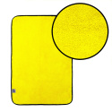 Ręcznik z mikrofibry do osuszania auta 90x60 cm Printlook żółty 800 gsm