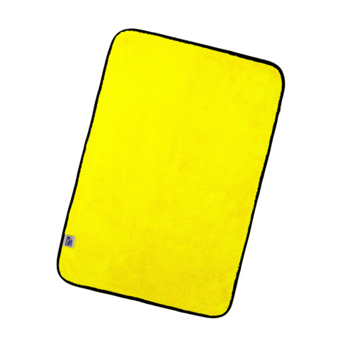 Ręcznik z mikrofibry do osuszania auta 90x60 cm Printlook żółty 800 gsm Ręcznik z mikrofibry do osuszania auta 90x60 cm Printlook żółty 800 gsm