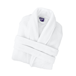 Szlafrok biały polarowy ciepły XL/XXL unisex