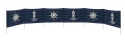 Parawan plażowy 6M (68x88 cm) Sea style