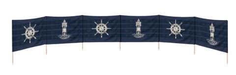 Parawan plażowy 6M (68x88 cm) Sea style
