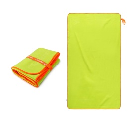 RĘCZNIK Z MIKROFIBRY 50x100 - limonka