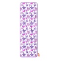 Ręcznik z mikrofibry na leżak 73x230 cm Challenge FIOLETOWE MUSZLE